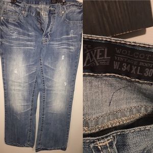 Men’s Axel blue jeans size 34x30